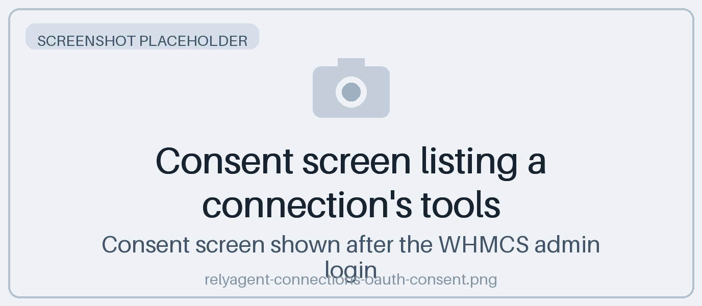 Consent screen listing a connection's tools